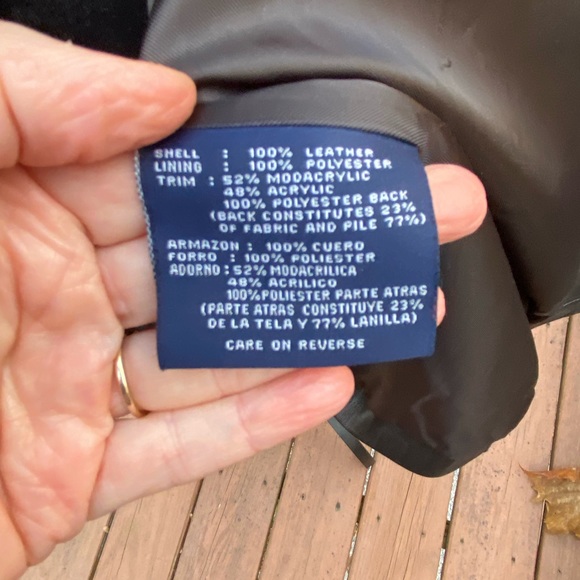 Bill Blass Leather Jacket - Picture 5 of 6